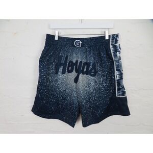 Georgetown Hoyas Shorts Mens XL Blue Mitchell & Ness NCAA Basketball Swingman
